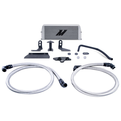 Mishimoto 11-19 Ford 6.7L Powerstroke Performance Oil Cooler Kit - Silver MMOC-F2D-11KSL MMOC-F2D-11KSL Photo - Primary
