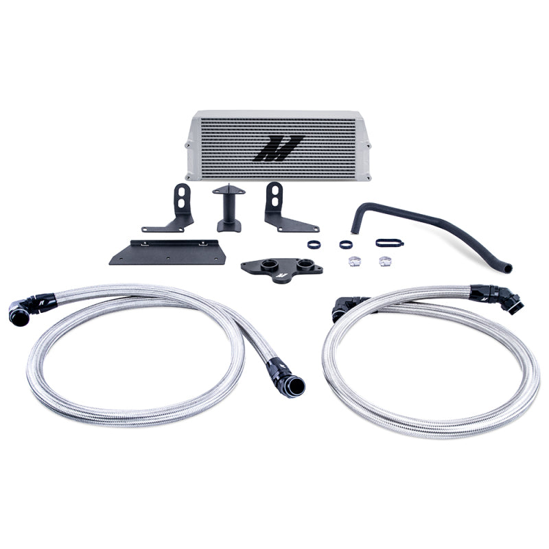 Mishimoto 11-19 Ford 6.7L Powerstroke Performance Oil Cooler Kit - Silver MMOC-F2D-11KSL MMOC-F2D-11KSL Photo - Primary