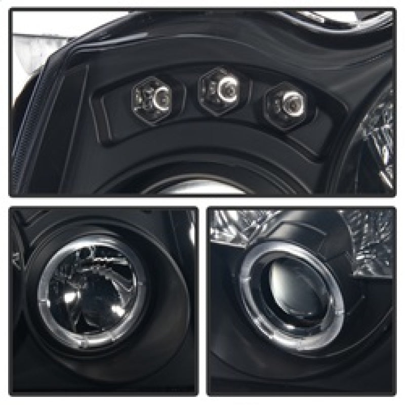 Spyder Jeep Grand Cherokee 05-07 Projector Headlights LED Halo LED Blk Smke PRO-YD-JGC05-HL-BSM 5078551 5078551 Photo - Primary