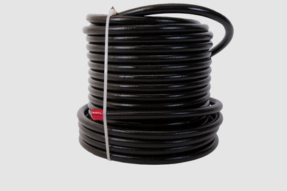 Aeromotive PTFE SS Braided Fuel Hose - Black Jacketed - AN-08 x 8ft 15325 15325 Photo - Primary