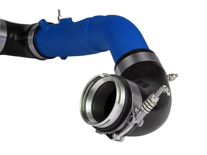 aFe 20-21 BMW Z4 M40i (G29) L6-3.0L (t) B58 BladeRunner 2-1/2in to 3in  Hot-Side Charge Pipe - Blue 46-20408-L 46-20408-L Photo - Unmounted