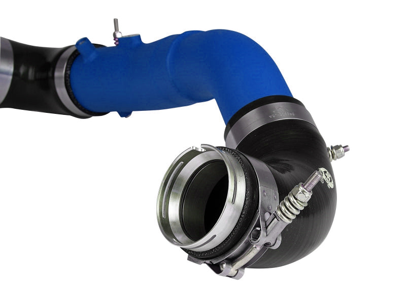 aFe 20-21 BMW Z4 M40i (G29) L6-3.0L (t) B58 BladeRunner 2-1/2in to 3in  Hot-Side Charge Pipe - Blue 46-20408-L