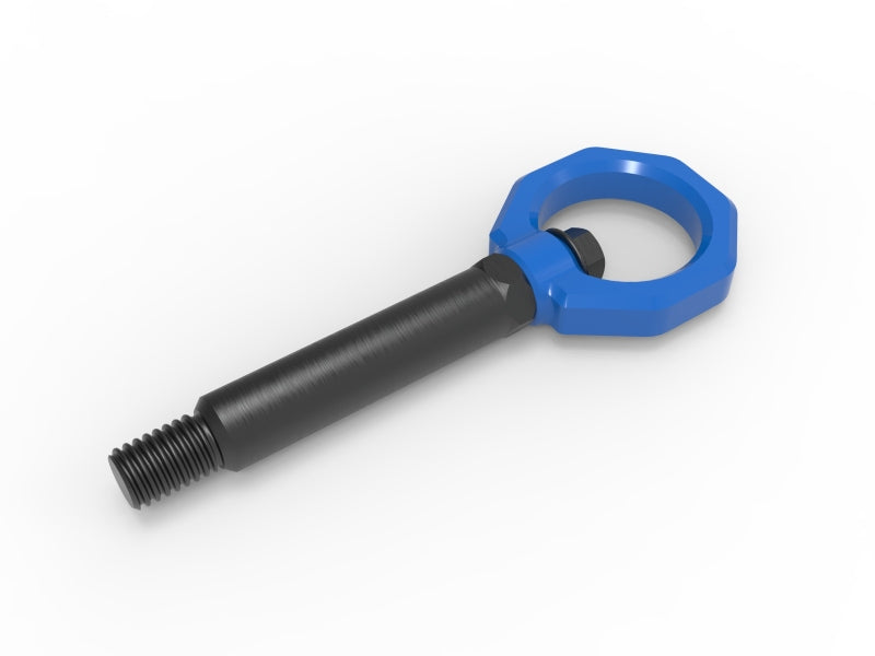 aFe Control Rear Tow Hook Blue BMW F-Chassis 2/3/4/M 450-502002-L 450-502002-L Photo - Unmounted