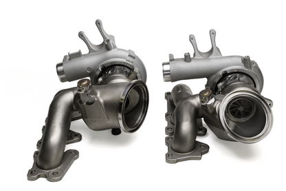 Tomioka Racing (TR) TR DCBB S55 Twin Turbo Kit with Exhaust Manifold & Intake Pipes for BMW F8X M2 Competition / M3 / M4 - 800HP+ Capable TR-TW2008