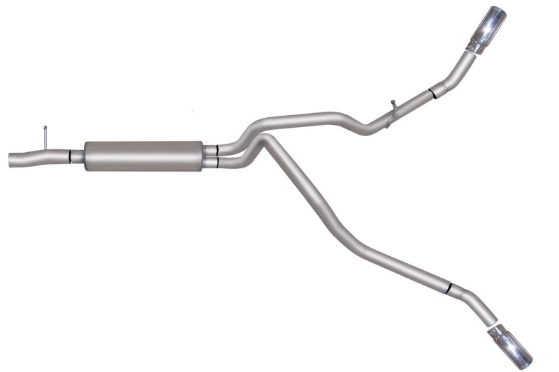 Gibson 08-09 Ford F-250 Super Duty FX4 5.4L 2.5in Cat-Back Dual Extreme Exhaust - Stainless 69115 69115 Photo - Primary