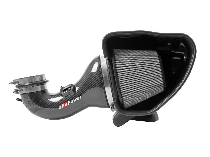 aFe 17-12 Chevrolet Camaro ZL1 (6.2L-V8) Track Series Carbon Fiber CAI System w/ Pro-DRY S Filters 57-10018D 57-10018D Photo - Unmounted