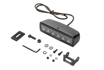 Hella Universal Black Magic 6 L.E.D. Mini Light Bar - Spot Beam 358176211 358176211 Photo - out of package