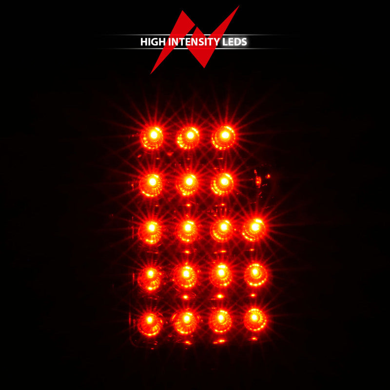 Anzo 2003-2006 Chevrolet Silverado 1500 LED Taillights Red/Clear 311007 Photo - lifestyle view