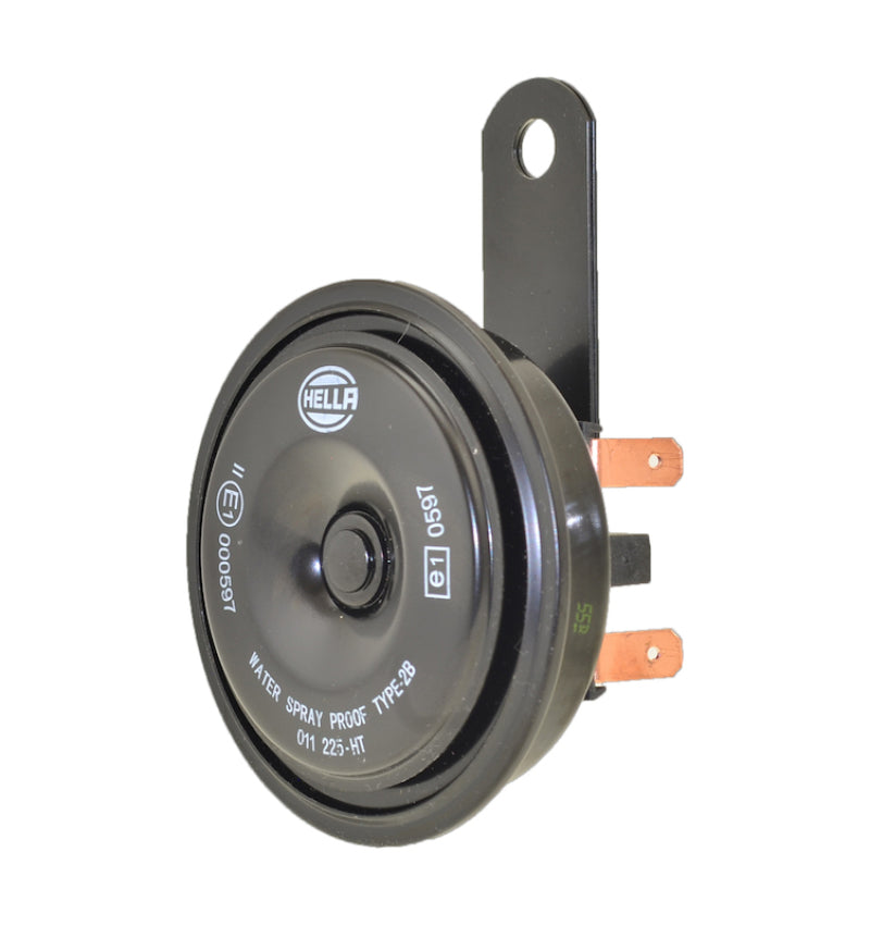 Hella Horn Bx Blk Disc Ht 77Mm 12V Univ 011225102 011225102 Photo - Primary