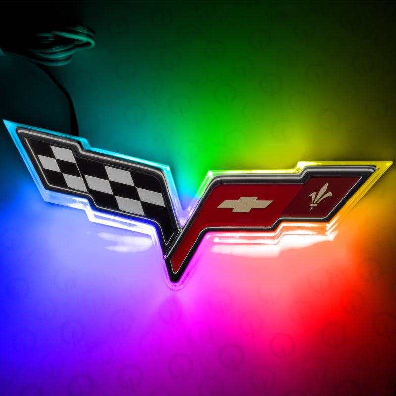 ORACLE Lighting Oracle Chevrolet Corvette C6 Illuminated Emblem - ColorSHIFT 3099-333 3099-333 Photo - Primary