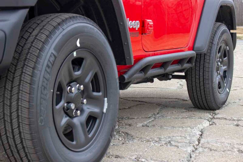 Fishbone Offroad 2018+ Jeep Wrangler JL 2 Door Rocker Guards FB21097 FB21097 Photo - lifestyle view