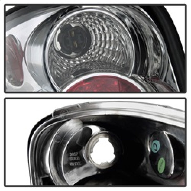 Spyder Dodge Caravan/Grand Caravan 01-07 Euro Style Tail Lights Chrome ALT-YD-DC01-C 5002228 5002228 Photo - Unmounted