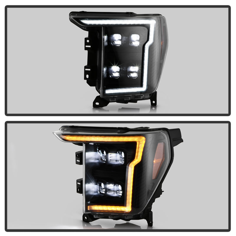 SPYDER Ford F150 20-21 Quad High-Power LED Module - Black (PRO-YD-FF15021HALAP-SBSEQ-BK) 5088833 5088833 User 6