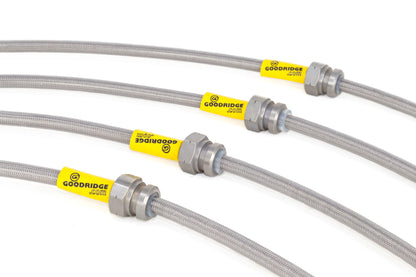 Goodridge Stainless Steel Brake Line S 99-00 Mazda PROTÉGÉ-5 25046 Photo - out of package