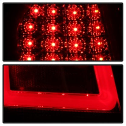 Spyder Chrysler 300C 08-10 V2 Light Bar LED Tail Lights - Red Clear ALT-YD-C308V2-LED-RC 5083395 5083395 Photo - Unmounted