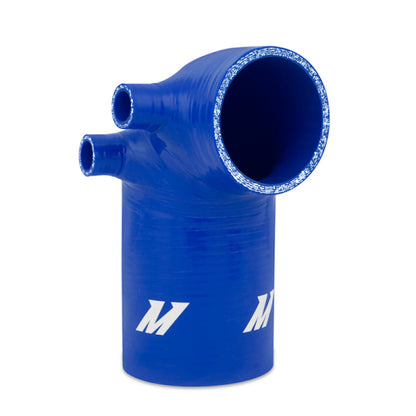 Mishimoto HFM Silicone Intake Boot - Blue 92-99 BMW E36 (325/328/M3) w/ 3.5 inch MMHOSE-E36-92IB35BL Photo - Close Up
