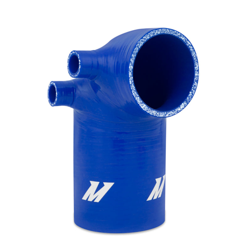 Mishimoto HFM Silicone Intake Boot - Blue 92-99 BMW E36 (325/328/M3) w/ 3.5 inch MMHOSE-E36-92IB35BL Photo - Close Up