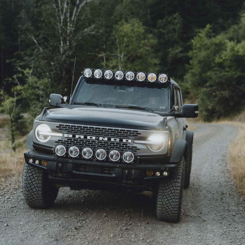 KC HiLiTES Three Light Fog Pocket Kit 21-  Ford Bronco 97168 97168 Photo - lifestyle view