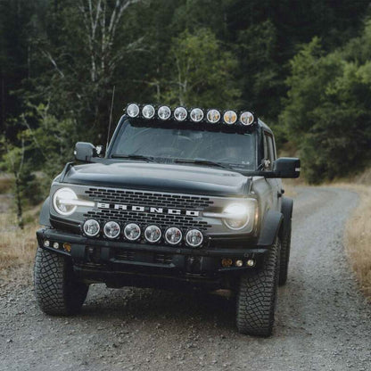 KC HiLiTES Three Light Fog Pocket Kit 21-  Ford Bronco 97168 97168 Photo - lifestyle view