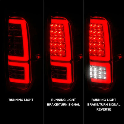 ANZO 2014-2021 Toyota Tundra LED Taillights Chrome Housing/Clear Lens 311438 311438 Photo - Unmounted
