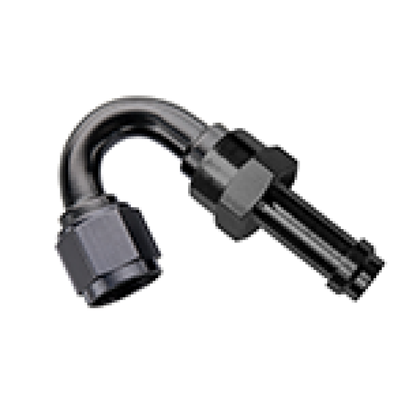 Fragola -6AN 150 Degree EZ Street Hose End Black 751506-BL 751506-BL Photo - Primary