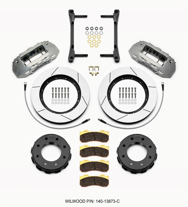 Wilwood Front Kit, 2011-2015 Gm 2500, 8-Lug, 3/4 Ton, Tx6R Calipers, 15.00" 140-13873-C Photo - Primary