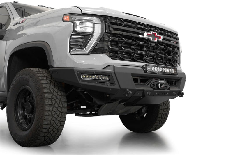 Addictive Desert Designs ADD 2024 Chevy Silverado 2500 Phantom Winch Front Bumper F820335070103 F820335070103 Photo - Mounted