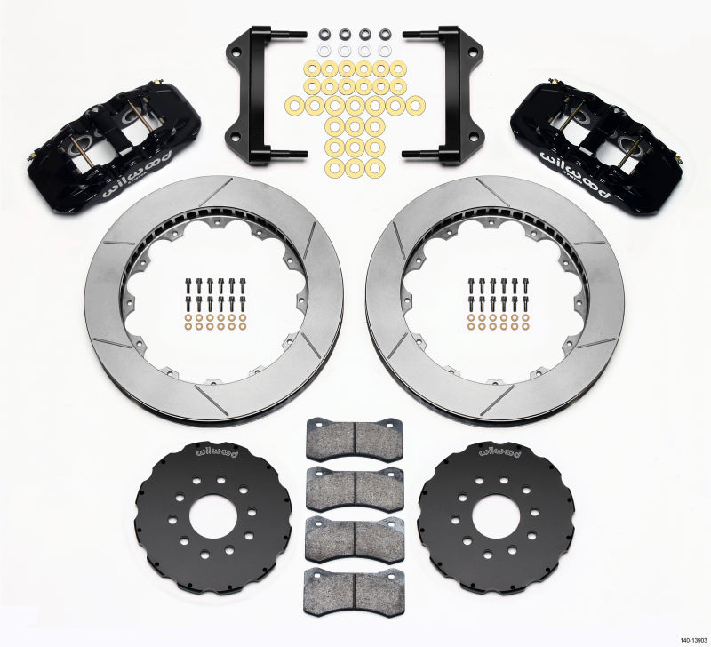 Wilwood AERO6 Front Hat Kit 15.00 97-04 Corvette C5/Z06 05-13 C6 140-13903 140-13903 Photo - Primary