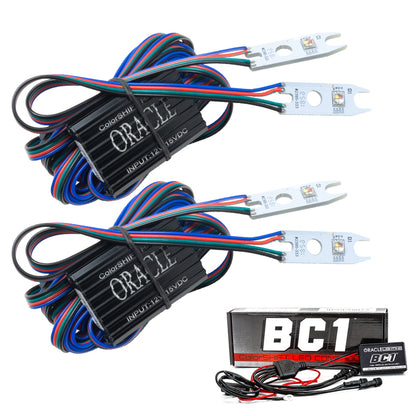 ORACLE Lighting Oracle 15-17 Ford F-150 Headlight DRL Upgrade Kit - ColorSHIFT w/ BC1 Controller 2395-335 2395-335 Photo - Primary