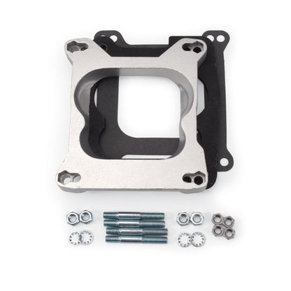 Edelbrock Carb Adapter Mount 4-bbl Carter Thermo-Quad Adapter to Square-Bore 2691 Photo - Primary
