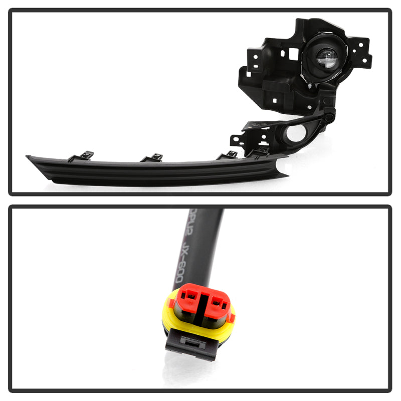 Spyder 17-18 Mazda CX-5 OEM Style Full LED Fog Light w/Switch - Clear (FL-MCX52017-LED-C) 9043352 9043352 User 3