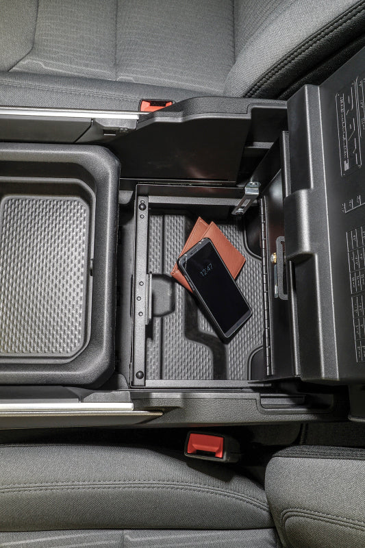Tuffy Products Tuffy Console Safe W/ Keyed Lock For Ram Trucks W/ Sliding Tray Console 354-01 354-01 Photo - Mounted