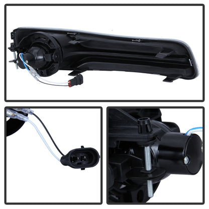 Spyder Chrysler 300 2011-2014 OEM Fog Light W/Universal Switch- Clear FL-C30011-C 5080394 5080394 User 1