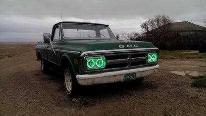 ORACLE Lighting Oracle Pre-Installed Lights 5.75 IN. Sealed Beam - White Halo 6904-001 6904-001 Photo - lifestyle view