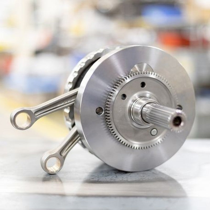 S&S Cycle 2017 M8 Models 4-5/8in Stroke Flywheel w/ Full Width Rods & Balancer Gear 320-0605 320-0605 Photo - Primary