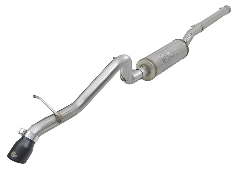 aFe Cat-Back Exhaust, MACH Force-Xp, 2-1/2in 409 Stainless Steel Hi-Tuck 49-48057-B Photo - Primary