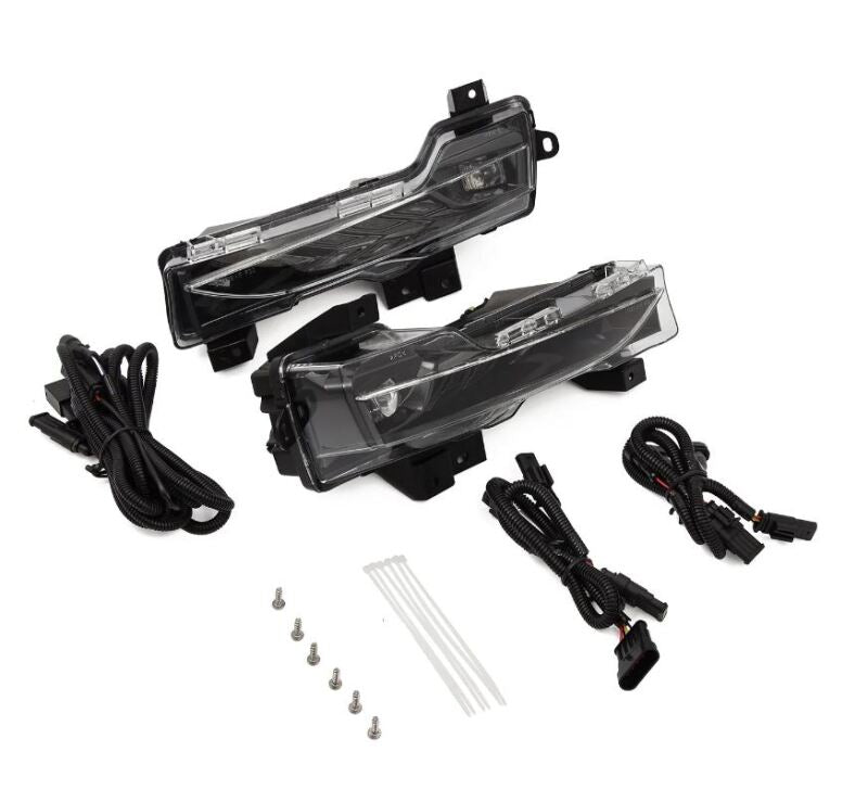 AlphaRex 17-23 Tesla Model 3/20-24 Model Y Double Tap Dual Color LED Projector Fog Lights 210010 210010 User 1