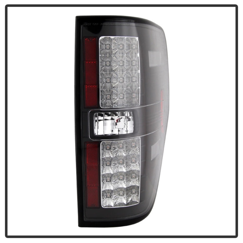 Spyder Ford F150 09-14 LED Tail Lights Black ALT-YD-FF15009-LED-BK 5008374 5008374 Photo - Unmounted