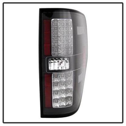 Spyder Ford F150 09-14 LED Tail Lights Black ALT-YD-FF15009-LED-BK 5008374 5008374 Photo - Unmounted