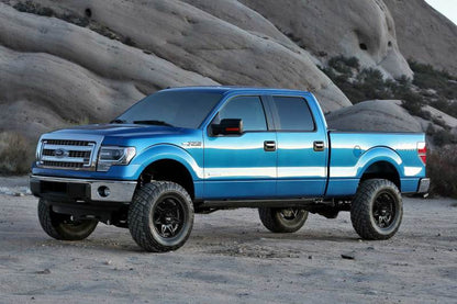 Fabtech 2014 Ford F150 4WD 6in Perf. System w/DL 2.5 Coilovers & Rear DL Shocks K2189DL K2189DL Photo - lifestyle view