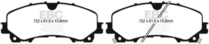 EBC Disc Brake Pad Set DP23036 Photo - Primary