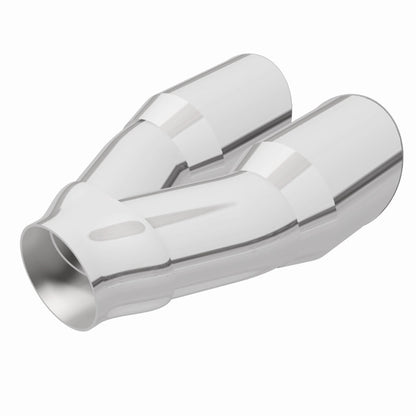 Magnaflow Double Wall 3in Dual Round Polished Tip 2.25in Inlet 35226 35226 360 Degree Image Set