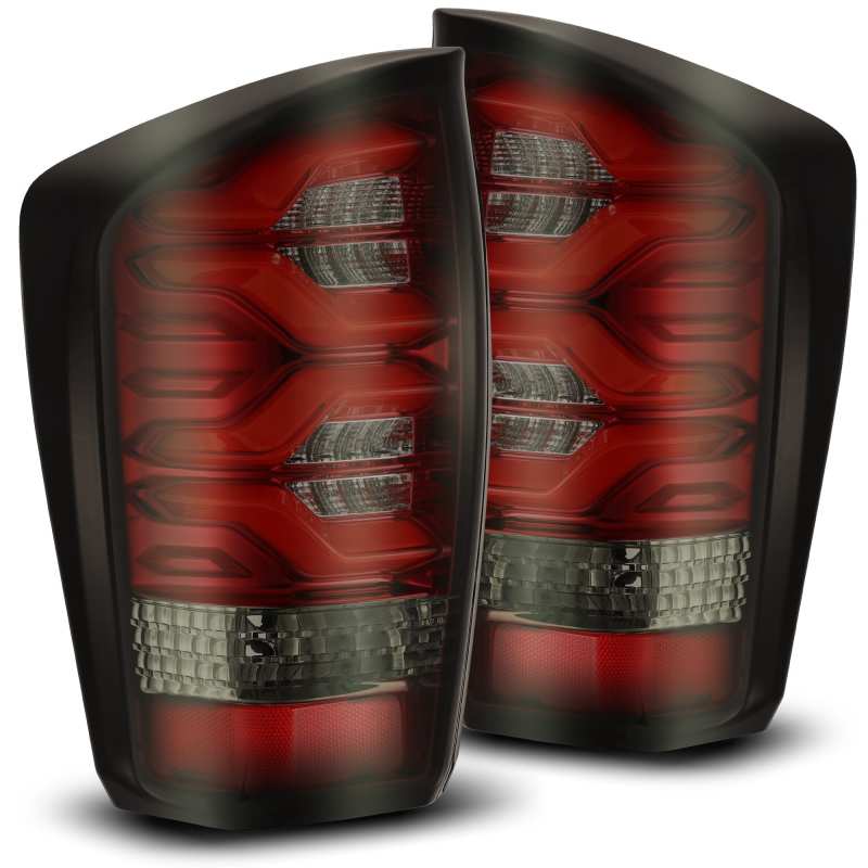 AlphaRex 16-20 Toyota Tacoma PRO-Series LED Tail Lights Red Smoke 680020 680020 Photo - Primary