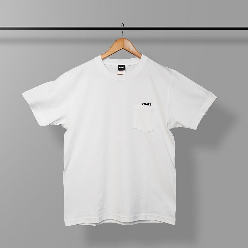 TOM'S Racing Pocket T-Shirt (White or Black) T-Shirt