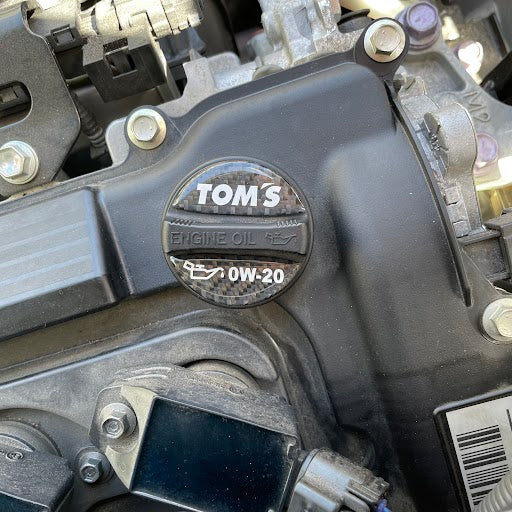 TOM'S Racing Oil Filler Cap Garnish