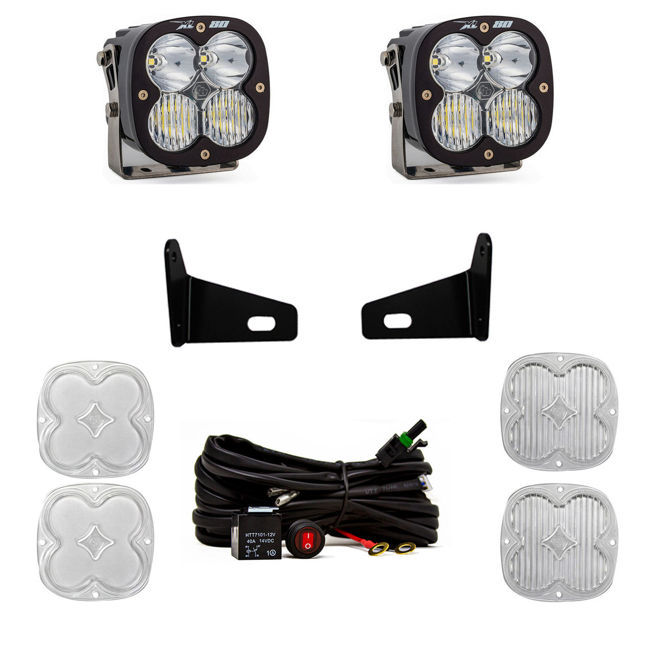 Baja Designs Can-Am XL A-Pillar Light Kit - Can-Am 2017-22 Maverick X3