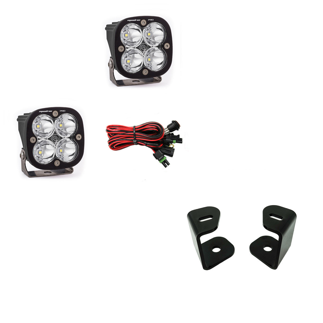 Baja Designs 09-19 Dodge Ram 1500 A-Pillar Kit Squadron