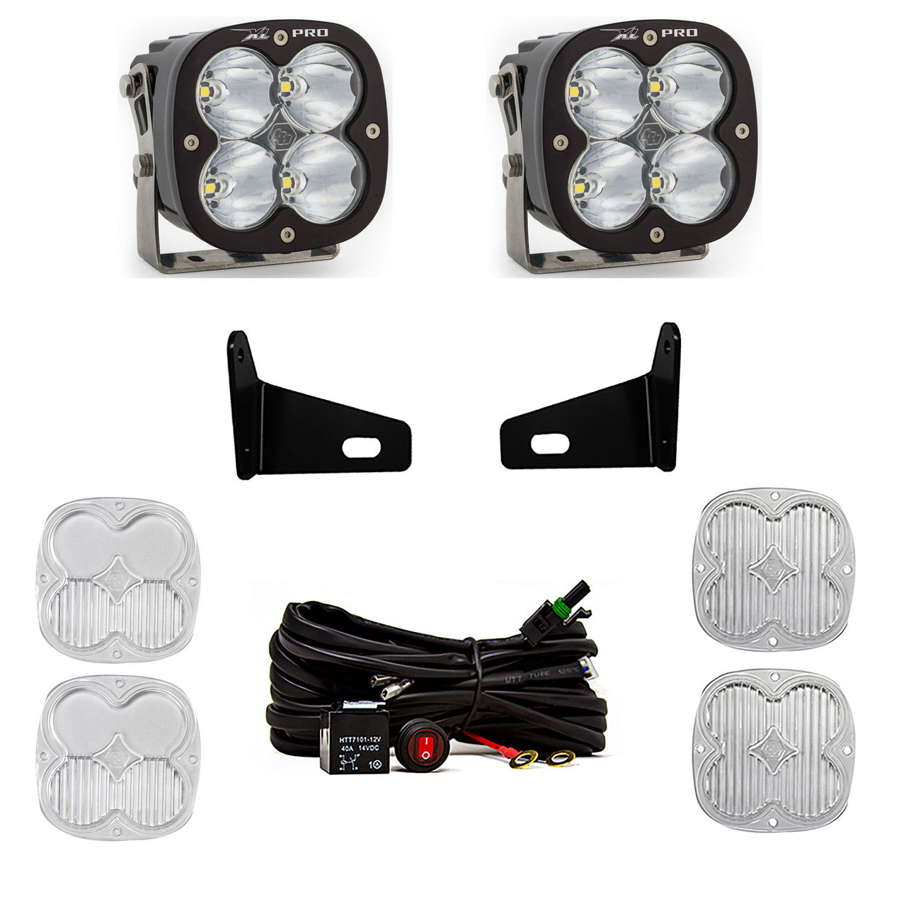 Baja Designs Can-Am XL A-Pillar Light Kit - Can-Am 2017-22 Maverick X3