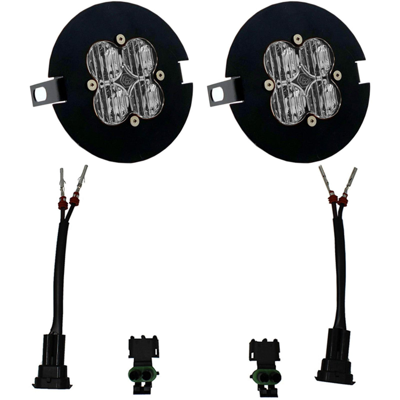 Baja Designs  Ford/Toyota Squadron Sport Fog Pocket Light Kit - Ford 2006-14 F-150; Toyota 2005-11 Tacoma; 2007-13 Tundra