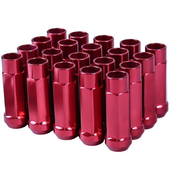 Godspeed New Type-X 60mm Open End Aluminum Lug Nuts 20 pcs. Set M12 X 1.25